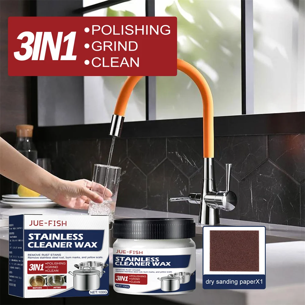 

Paraffin Metal Polishing Wax Repair Surface Rust Inhibitor Polishing Rust Remover Household Products Kitchen Detergent Grinding