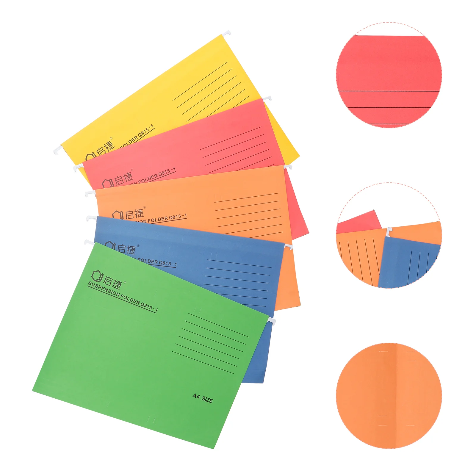 

20PCS Suspension Folder Hanging File Holder Frame Documents Holder Organizer Desktop Office Supplies