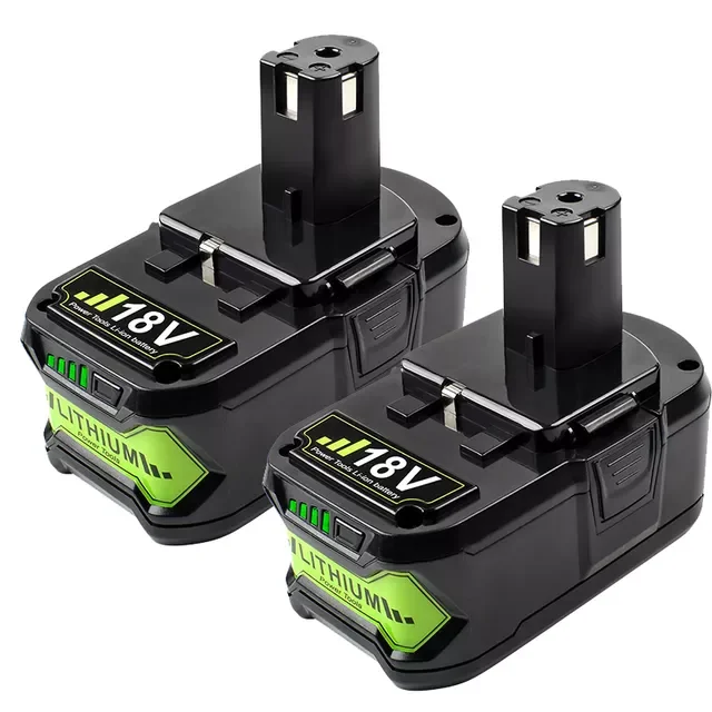 

18V Replacement Battery for Ryobi 18V Lithium Battery for P108 P102 P103 P104 P105 P109 Ryobi 18-Volt ONE+ Cordless Tool