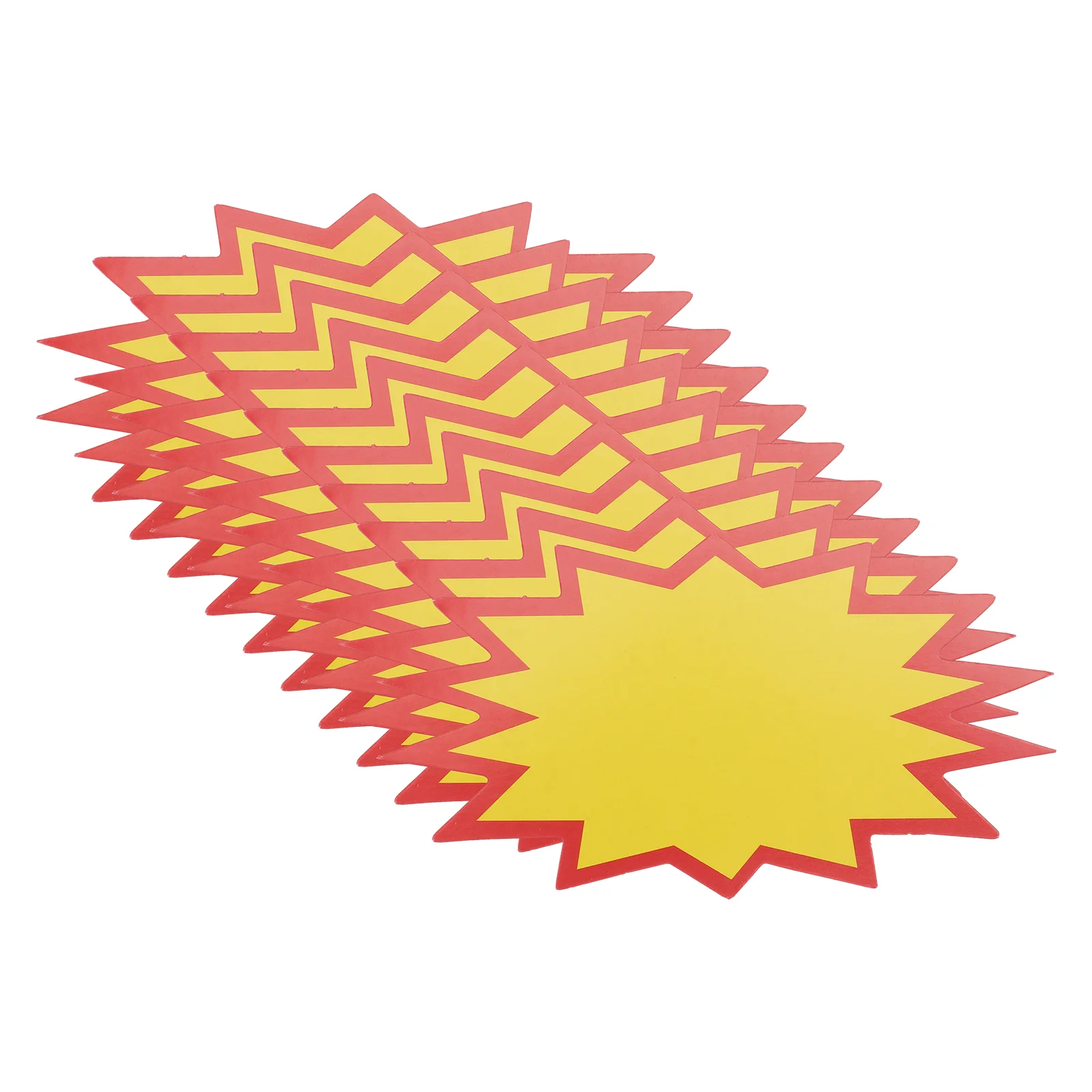 

Бумажные ценовые знаки, пустые знаки, ценовая этикетка, ярлыки в форме звезды, стандартная для розничного магазина, товары для супермаркетов,