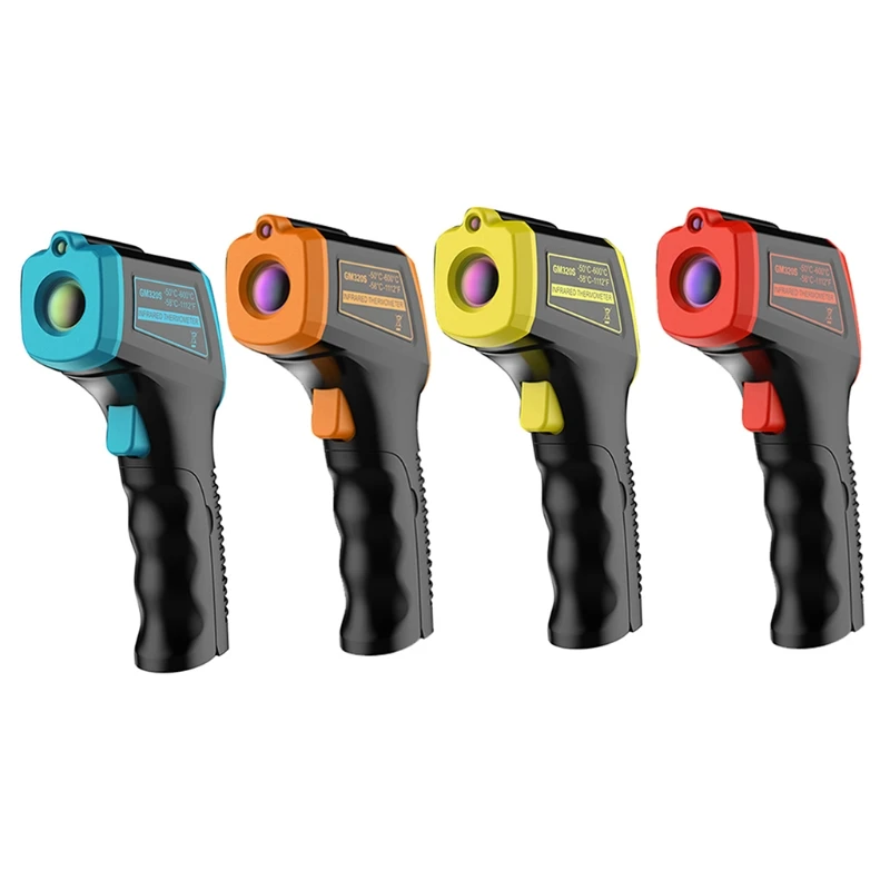 GM320S -50 ~ 600 ℃ / -58 1112 ℉ высокотемпературный пистолет бесконтактный ЖК-ИК