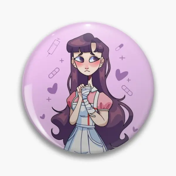 

Mikan Tsumiki Danganronpa настраиваемая мягкая булавка с кнопкой для влюбленных женщин булавка для лацкана шляпы ювелирные изделия декор модная метал...