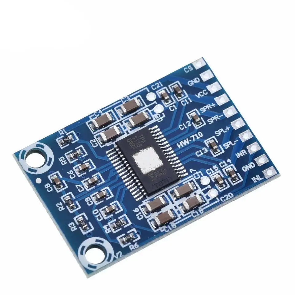 XH-M562 Ultra micro TPA3116D2 цифровой звуковой усилитель класса D, усилитель мощности, Ультратонкий двойной 50 Вт