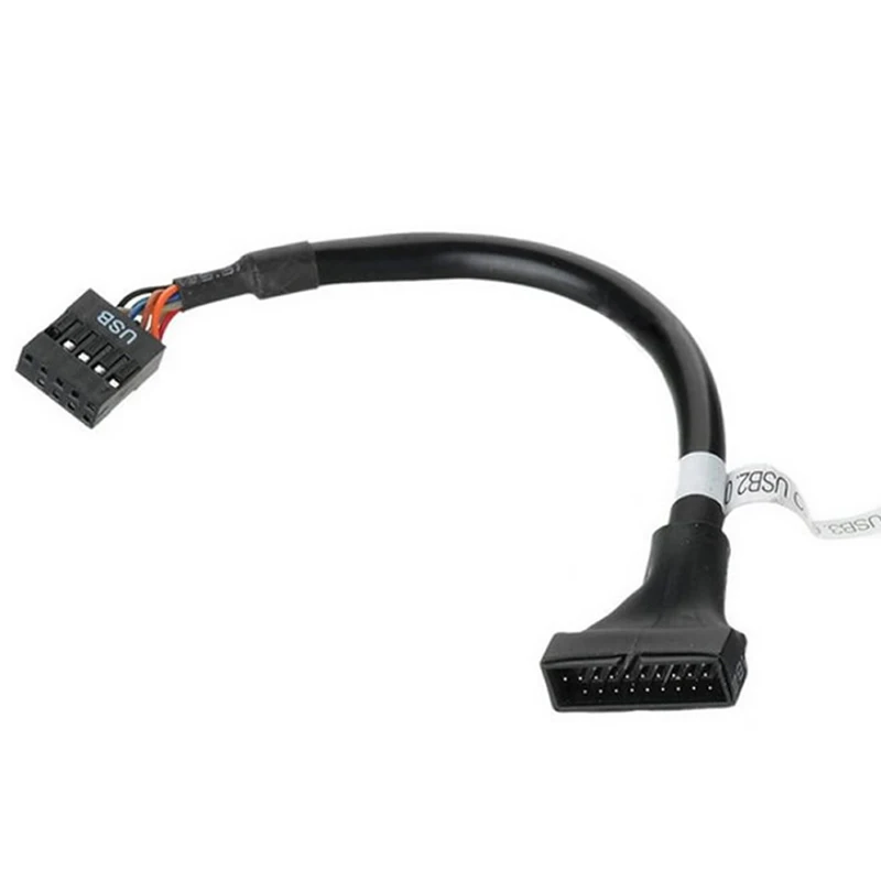 

1pcs Motherboard Header Adapter Cord 19/20 Pin Usb 3.0 Female To 9 Pin Usb 2.0 Male Cable Converter Cd-Rom Floppy Drive Panel