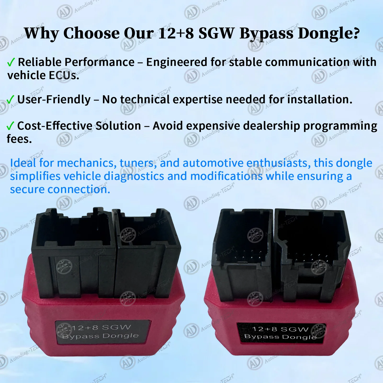 

Обходной ключ SGW — 8+12-контактный адаптер FCA SGM | Совместим с Chrysler, Dodge, Jeep, RAM, Fiat, Alfa Romeo 2018+.