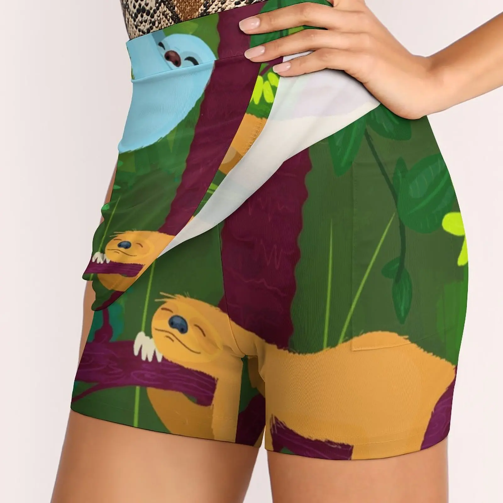 Женская юбка The Nap Time 2 Y2K летняя одежда 2022 юбка-брюки в стиле K-POP с карманами