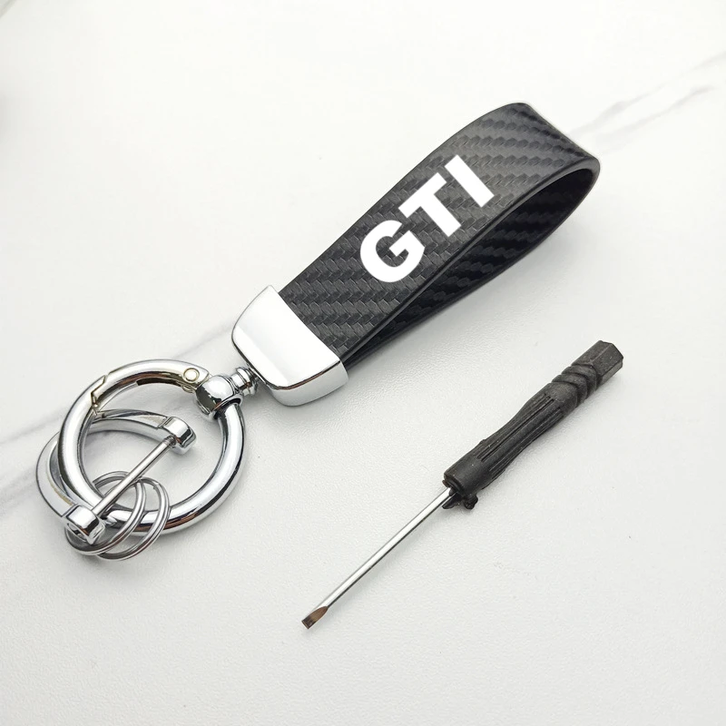 Для GTI Volkswagen VW Polo Golf R400 TCR MK2 MK4 MK5 MK6 MK7 новинка из углеродного волокна Кожаный