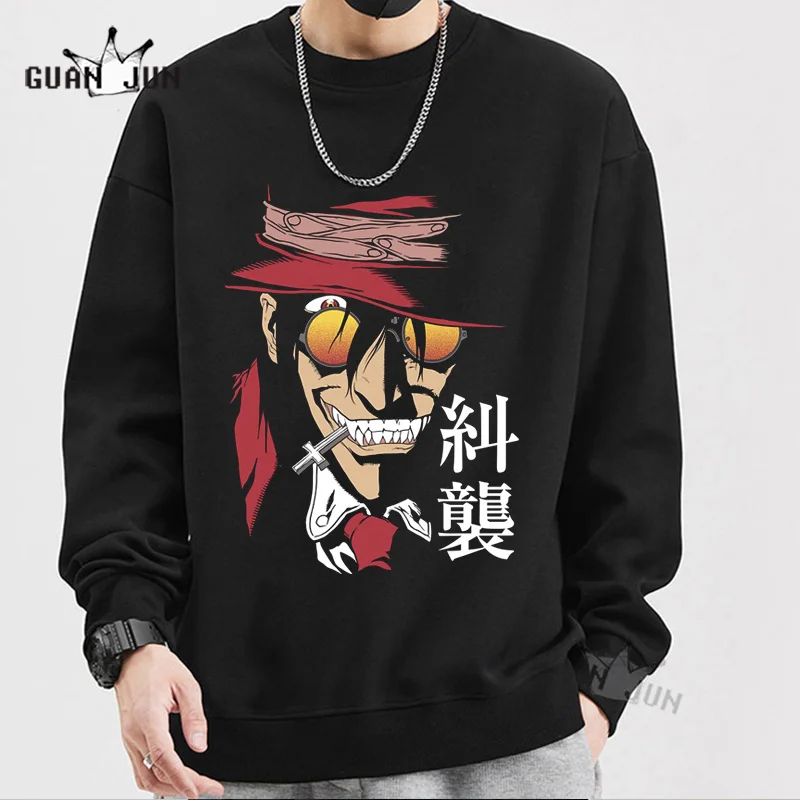 Свитшот Алукард для косплея с рисунком аниме Хеллсинг женщин и мужчин Японская