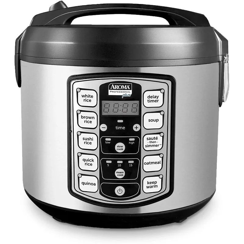 

AROMA® Professional 20-Cup (Cooked) / 5Qt. Digital Rice & Grain Multicooker, New, ARC-5000SB