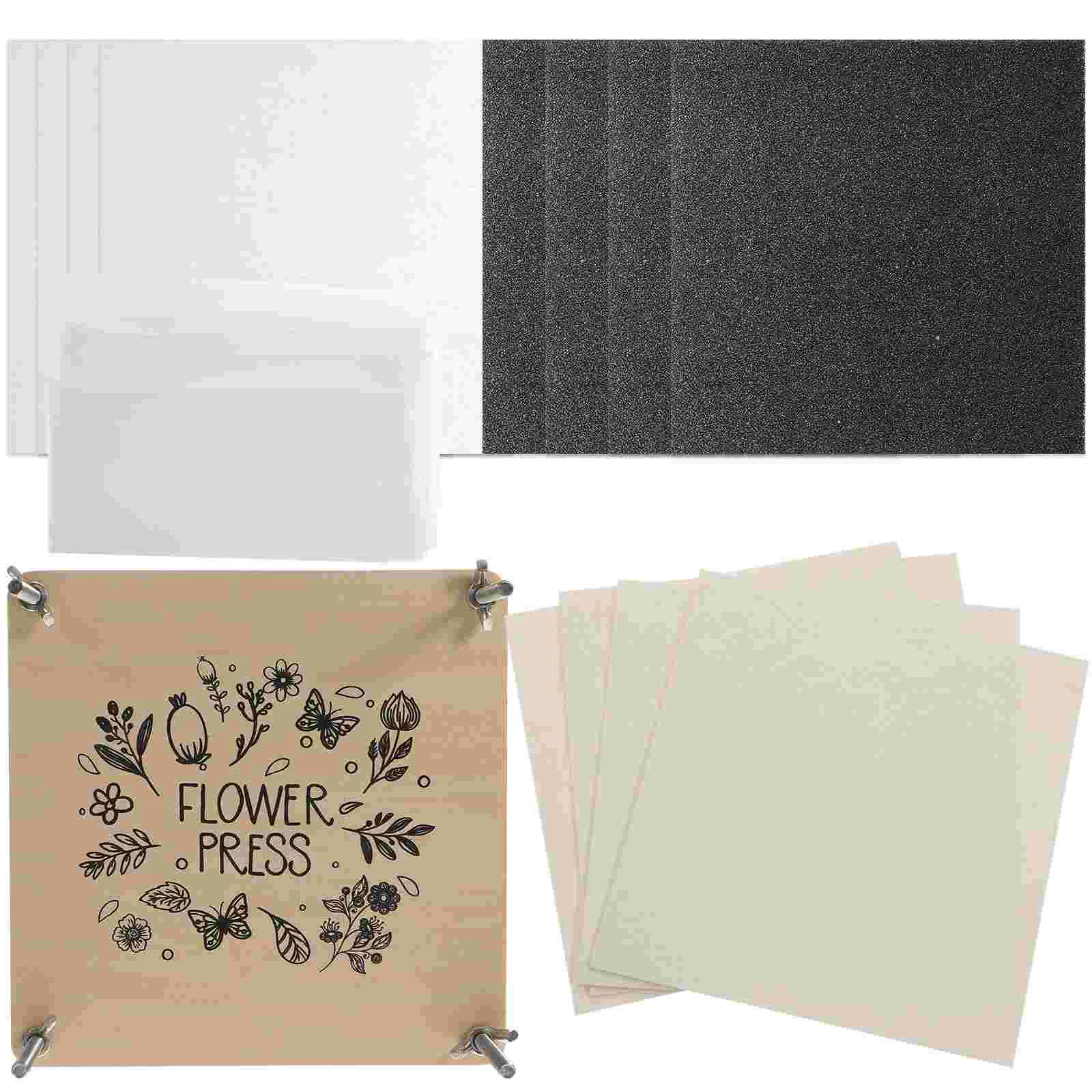 

Embossing Kit Press Flower DIY Flowers Squeezer Pressing Fruit Tool Specimen Tools Plants Supply Presser Pressed