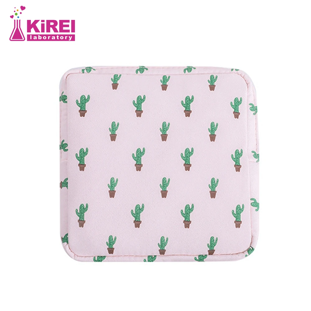 

Ladies small cosmetic bag travel mini sanitary napkin storage bag women's change money card lipstick storage bag