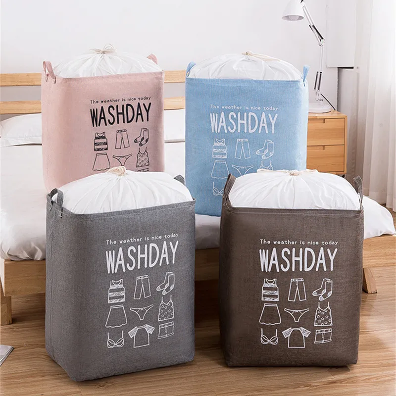 

Большая одежда, искусственная хлопчатобумажная сумка, сумка для хранения одежды, багажа, 1 шт.