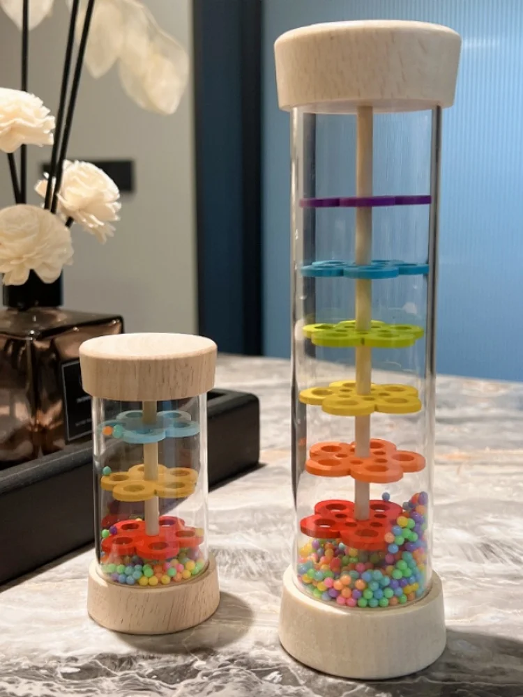 Orff Дождевой Конус Деревянный Песочный Таймер Музыкальный Инструмент Для Детей