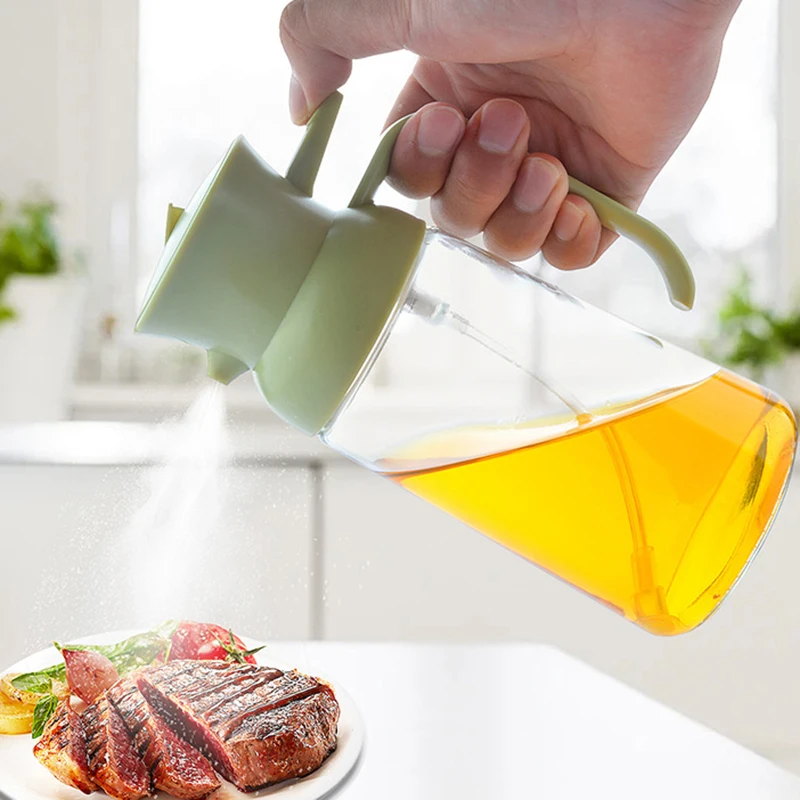 550 мл распылитель масла двойного назначения большая емкость герметичная бутылка