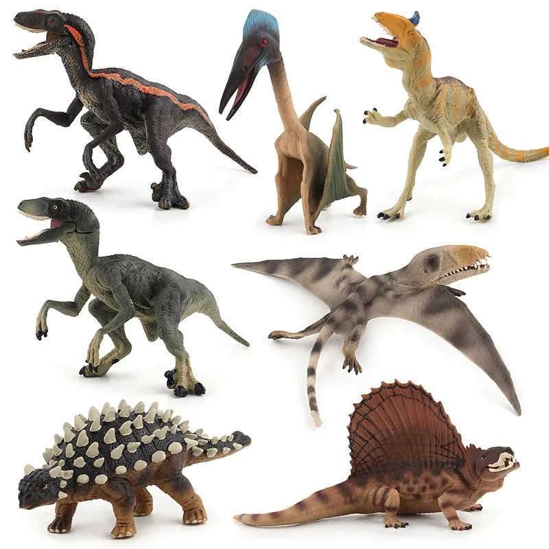 

Simulation Dinosaur Model Velociraptor Pterosaur Toy Children's Educational Toys Funny Animal Figures for Boy Gift for Kids Toys