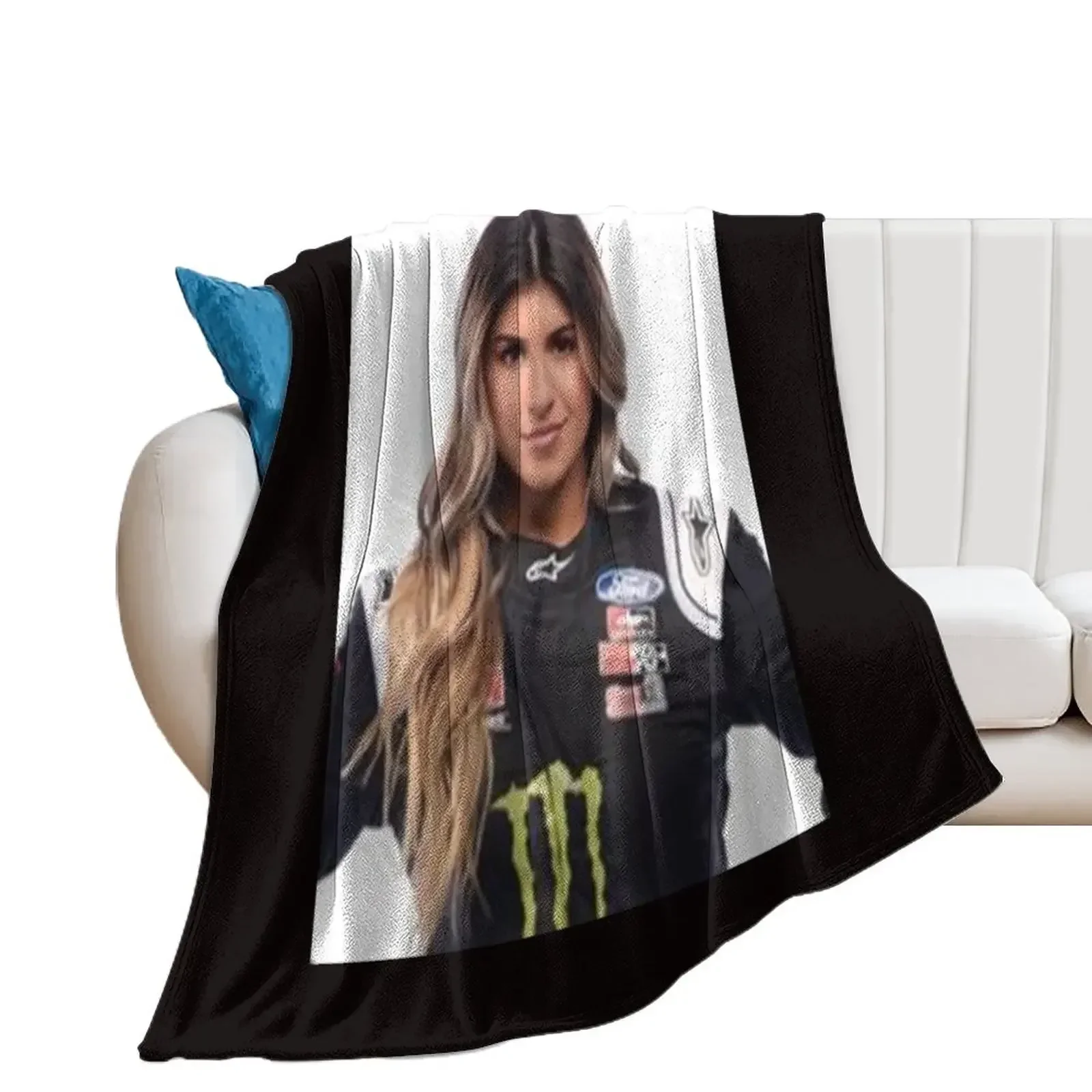 Hailie Deegan - одеяло с плакатом летнее постельное белье для детских дорожных диванов