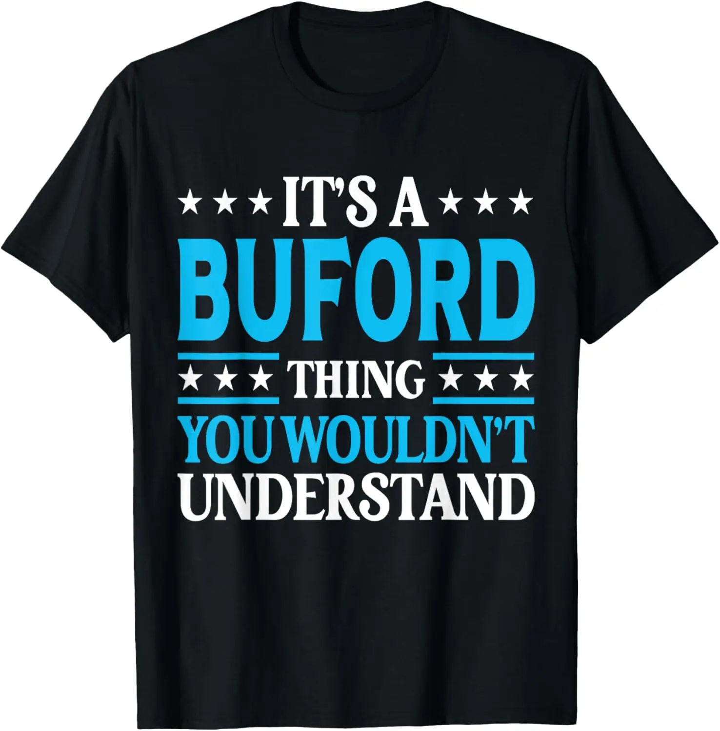 Футболка Buford Thing Surname Funny Family Last Name