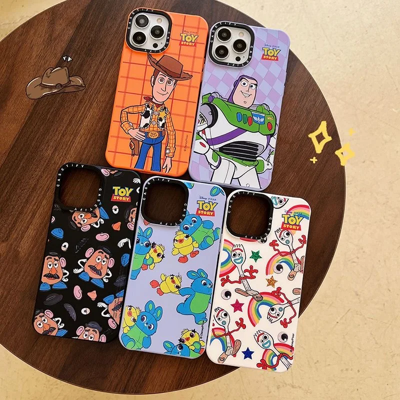 

Disney Toy Story Buzz Lightyear Woody Phone Case for Iphone 11 12 13 14 Pro Max X Xs Xr 7 8 Plus Fashion Brand Cartoon Silicone