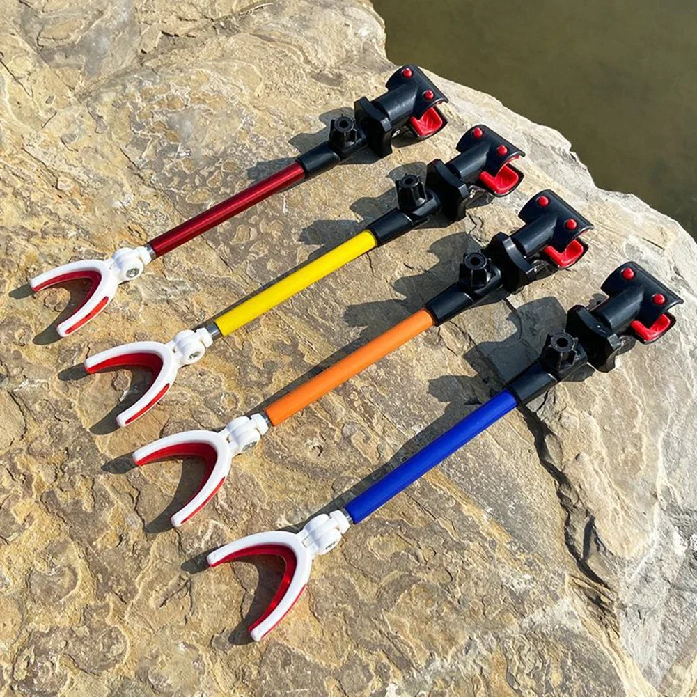 Телескопическая Подставка Для Удочки Регулируемый Зажим Устойчивые К Царапинам