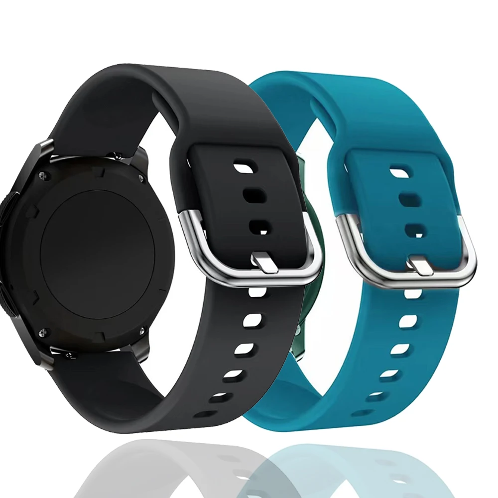 

22mm Silicone Wrist Band For Garmin Forerunner 265 255 255M Watchband Venu 2 Wristband For Garmin Vivoactive 4 Bracelet Strap