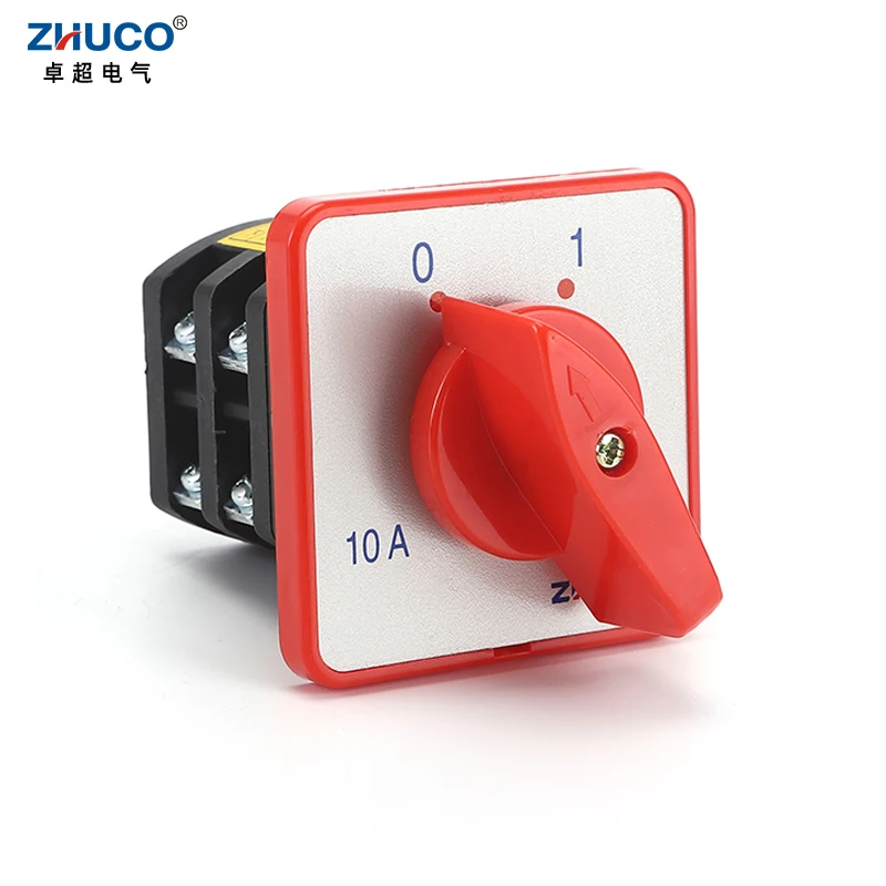 ZHUCO HZ5D-10/1.7 L02 L03 M04 1 7 кВт 10A 2-полюсный 8-винтовой поворотный многополярный
