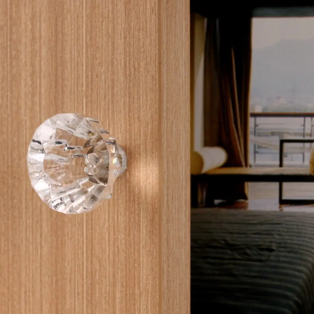 Ручка для шкафа из хрустального стекла 20/25/30 мм