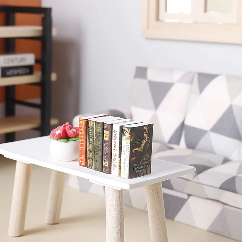 Миниатюрный комикс набор аксессуаров для кукольного домика 6 моделей из смолы в