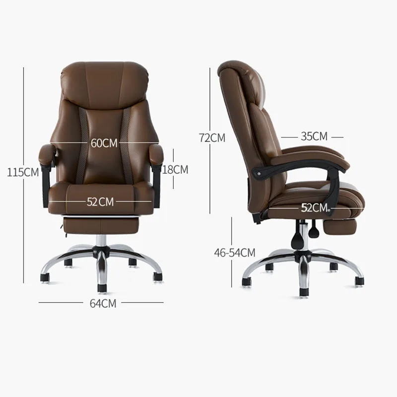 Cheap Designer Office Chair Desk Comfy Ergonomic Gaming Office Chair Lumbar Support Free Shipping Cadeira De Escritorio Chairs images - 6
