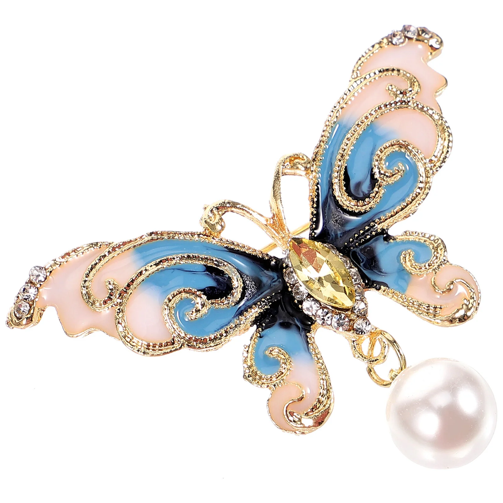 

Decorate Ladies Hats Brooch Clothes Clothing Badge Simple Lapel Pin Brooches Women Pearl Shawl Women's Scarf