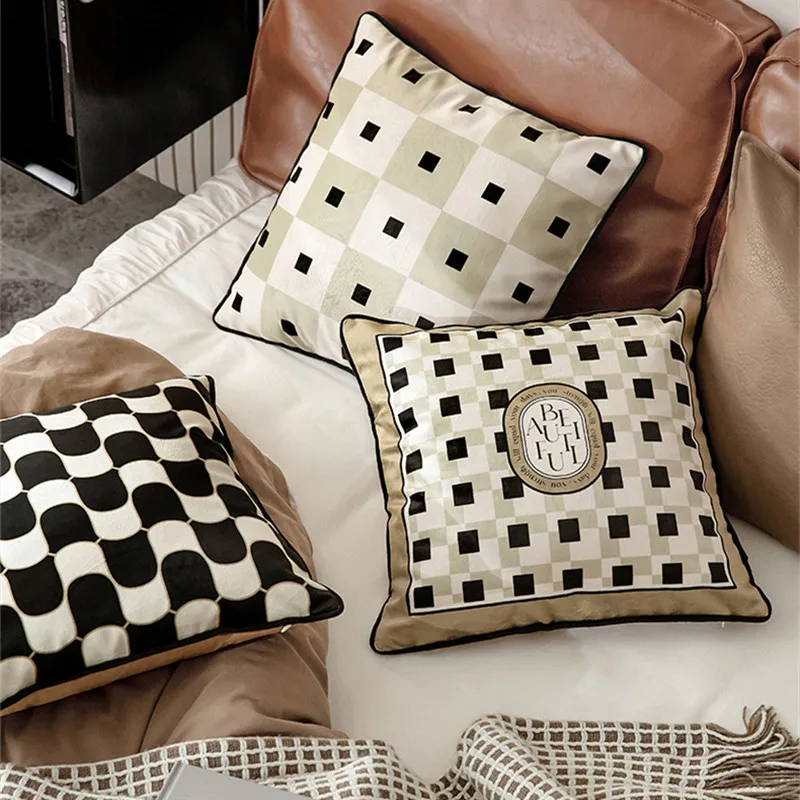 

Чехол для дивана с геометрическим рисунком, 45x45 см, 18 дюймов