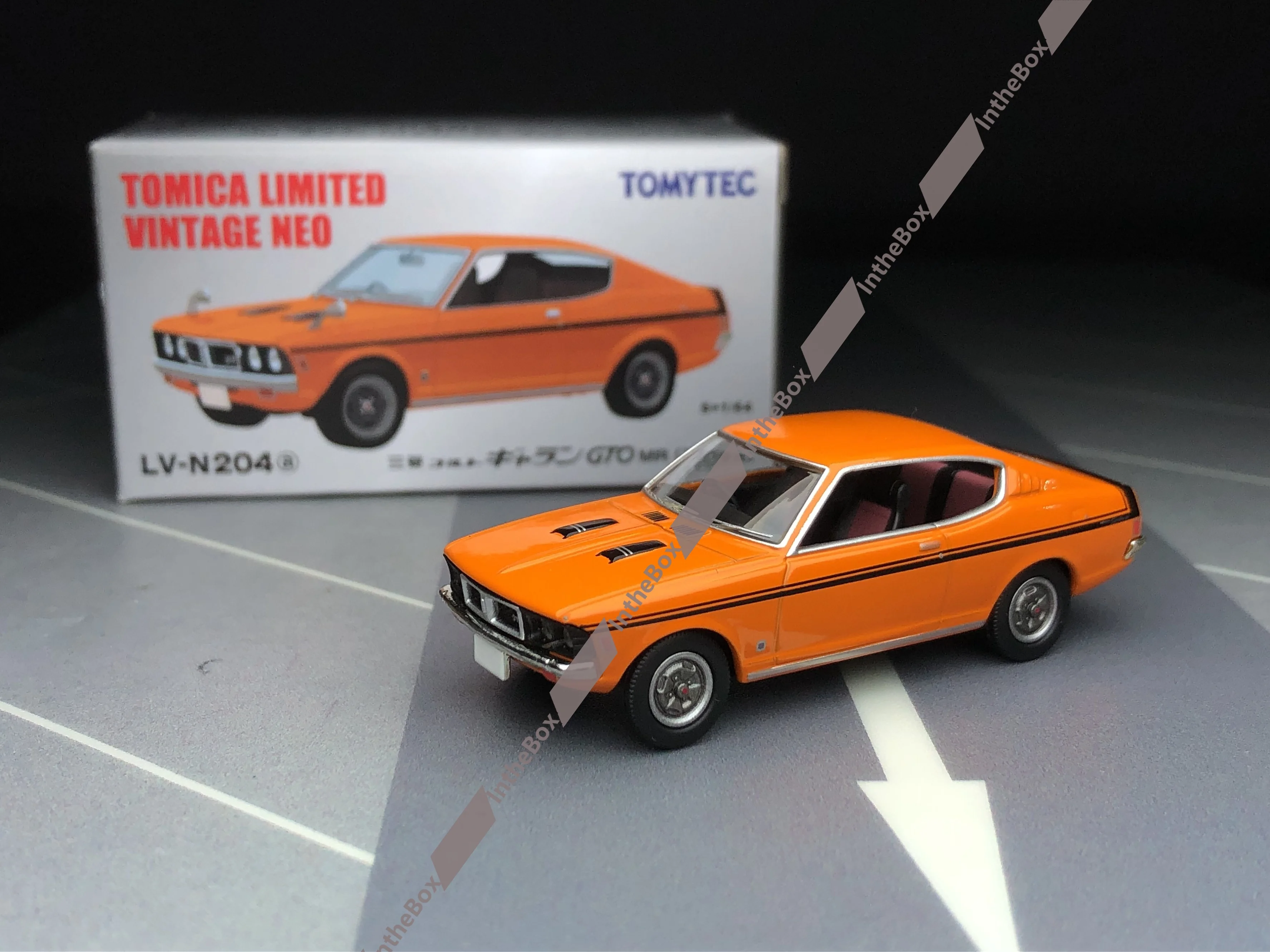 Tomica Limited Vintage Neo Tomytec LV-N204a Colt Galant GTO MR Литая под давлением модель автомобиля