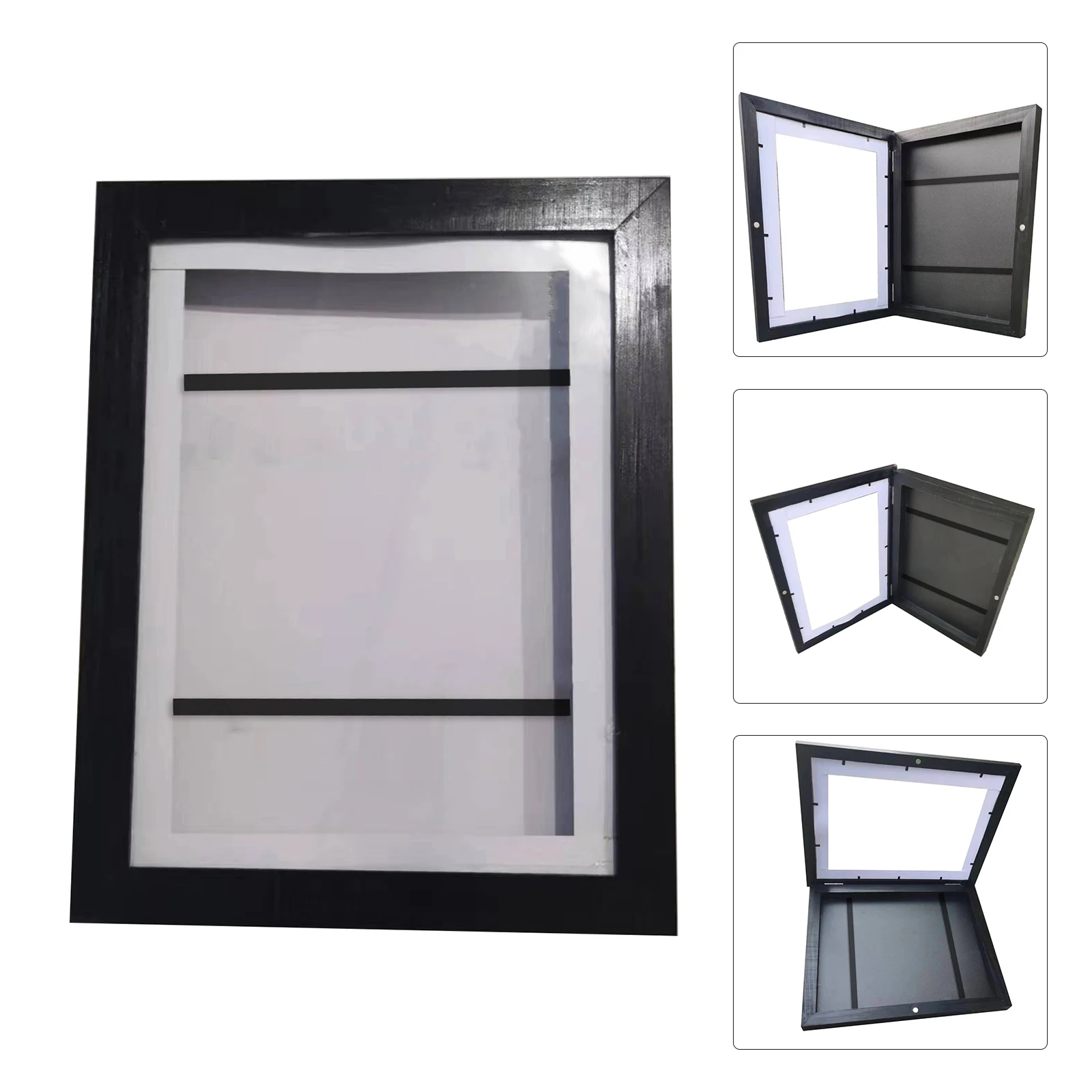 

Acrylic Wooden Photo Frame Children Diy Painting Display Photo Frames Rack For Wedding Party Art Picture Frame Photo Decor