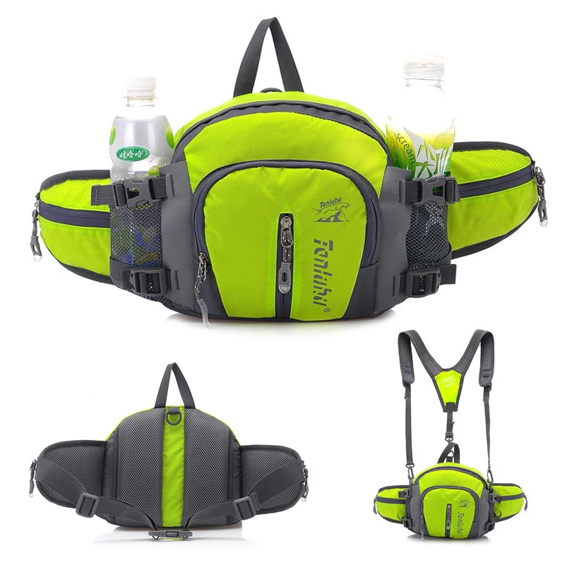 City Jogging Mini Bag Women Running Gym Hip Hydration Fanny Pack Man Handbag Bicycle Backpack Sports Phone Female Cross Tote Bag