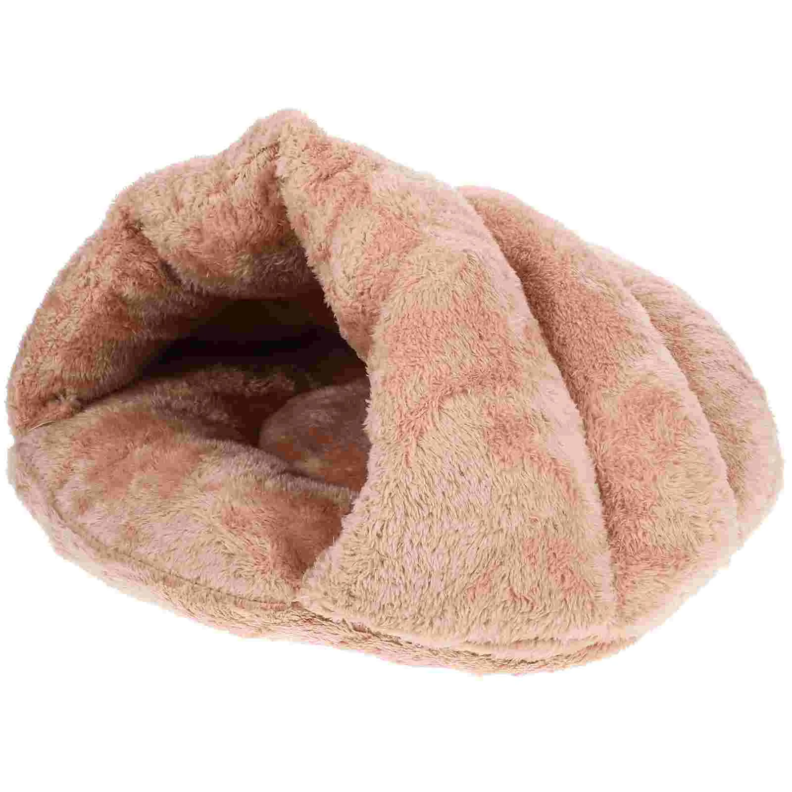 

Cat Pet Sleeping Place Beds For Cats Small Dog Kitties House Cloth Indoor Breathable Nest Powkitty