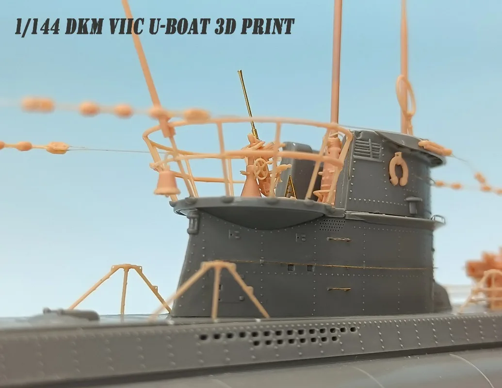 Модель YZ YZ-002 1144 DKM VIIC U-BOAT 3D PRINT для Trumpeter 05912 (art.: 3920db1fb42bc) - 3920db1fb42bc