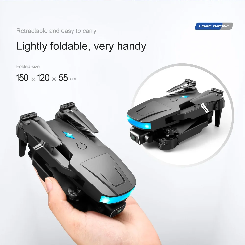 

Складной Квадрокоптер 4K с Wi-Fi и дистанционным управлением