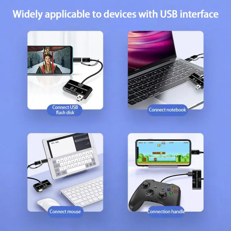 Micro USB OTG кардридер кабель 3 в 1 SD/TF разъем для передачи данных флэш-накопитель
