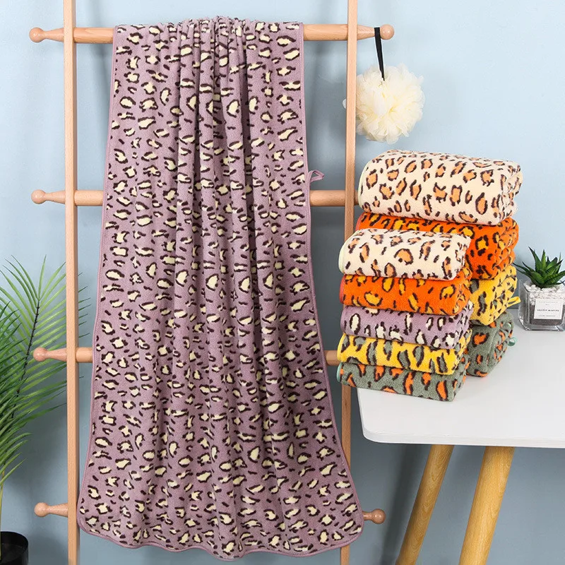 

1Pc 35x75cm/70x140cm Color Printed Hand Towel Coral Fleece Home Soft Velvet Bathroom Shower Bath Towel