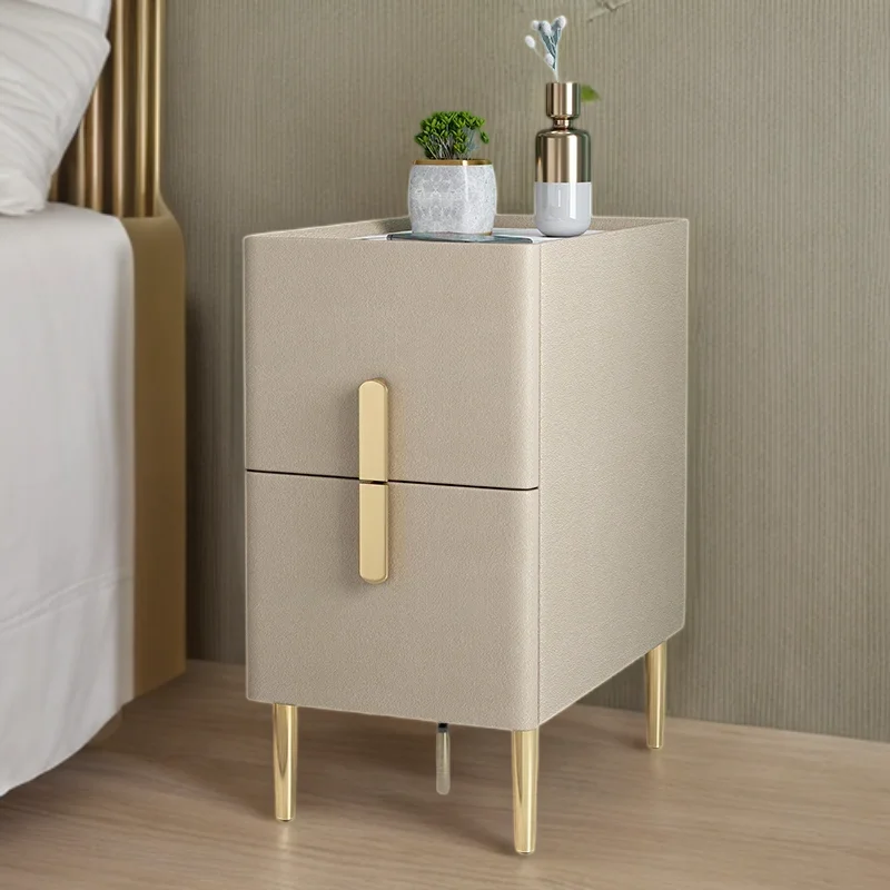 Прикроватный столик роскошные гладкие столы тумбочки экономичная элегантная