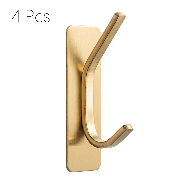 Золотые настенные крючки из нержавеющей стали