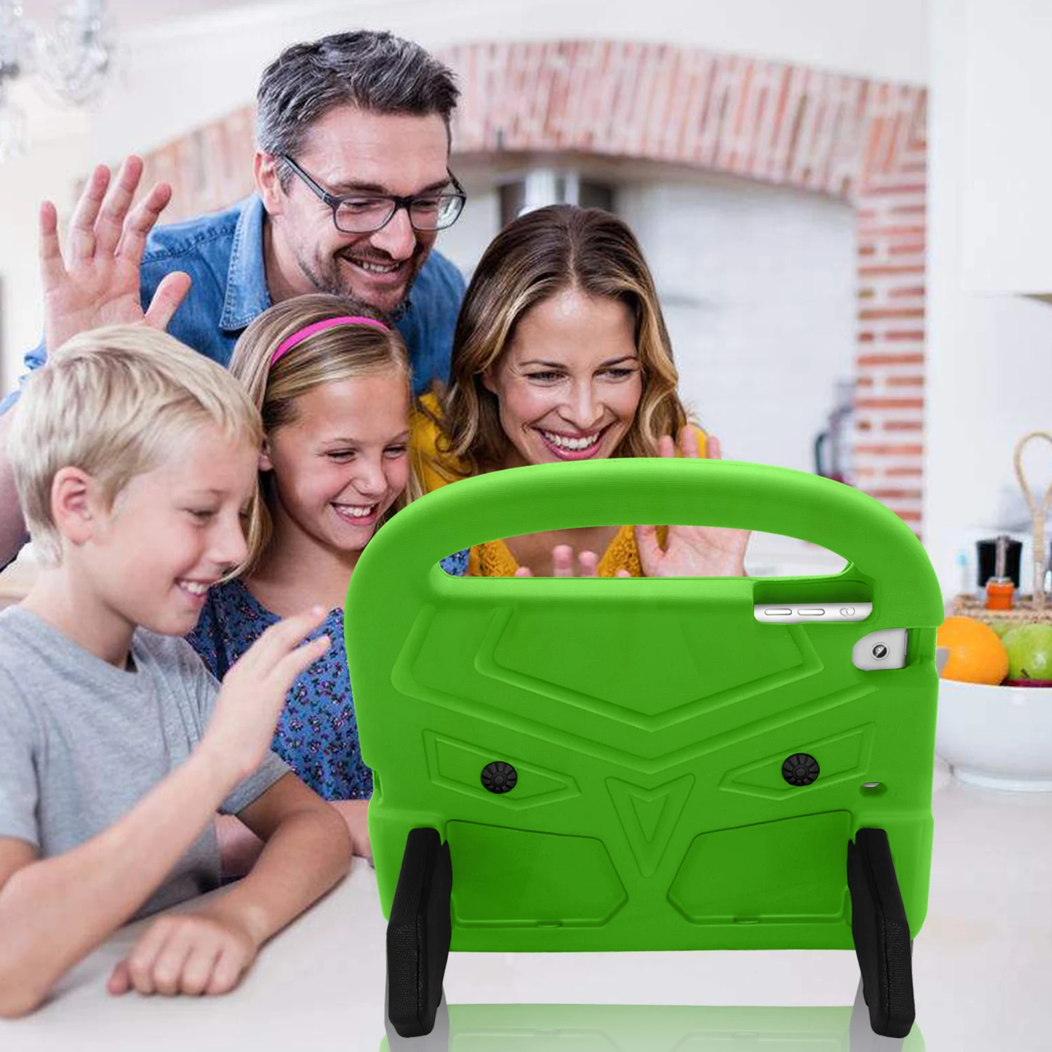 

For iPad 10the 2022 iPad 9.7 2017 2018Case Children Shockproof EVA Kids Tablet Stand Cover For iPad 2 3 4 5 6 Mini 1 2 3 4 5