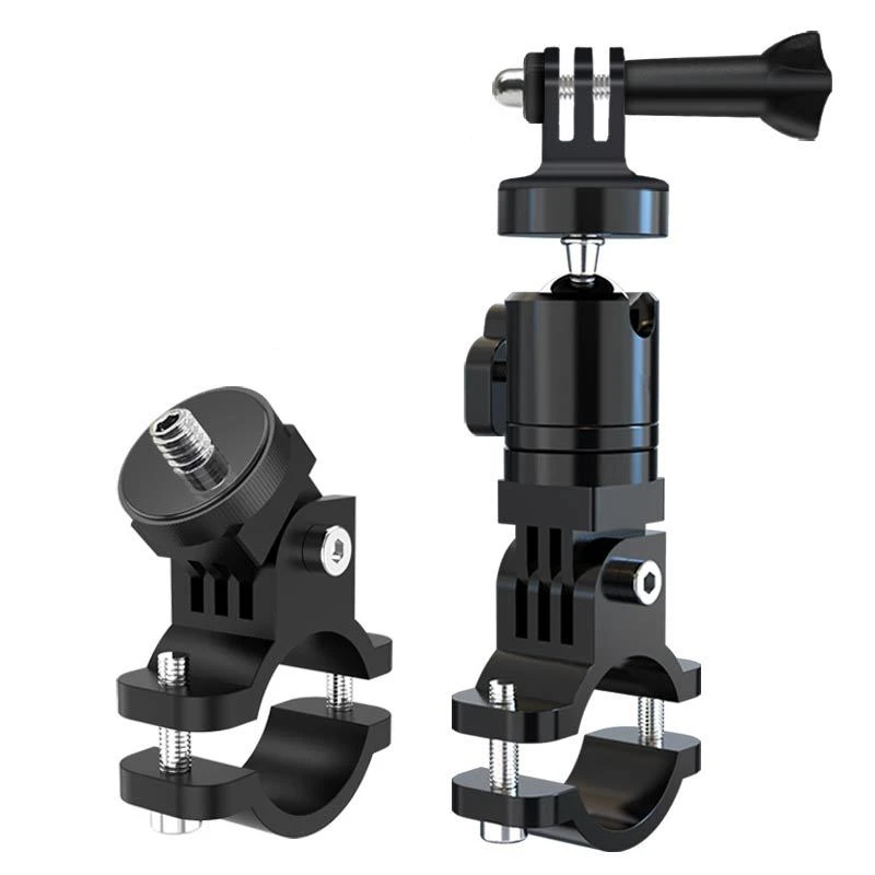 

Mountain Bike Gopro Bracket IAMOK Sports Camera Holder Recorder Support 1/4 Interface Bicycle Accessories