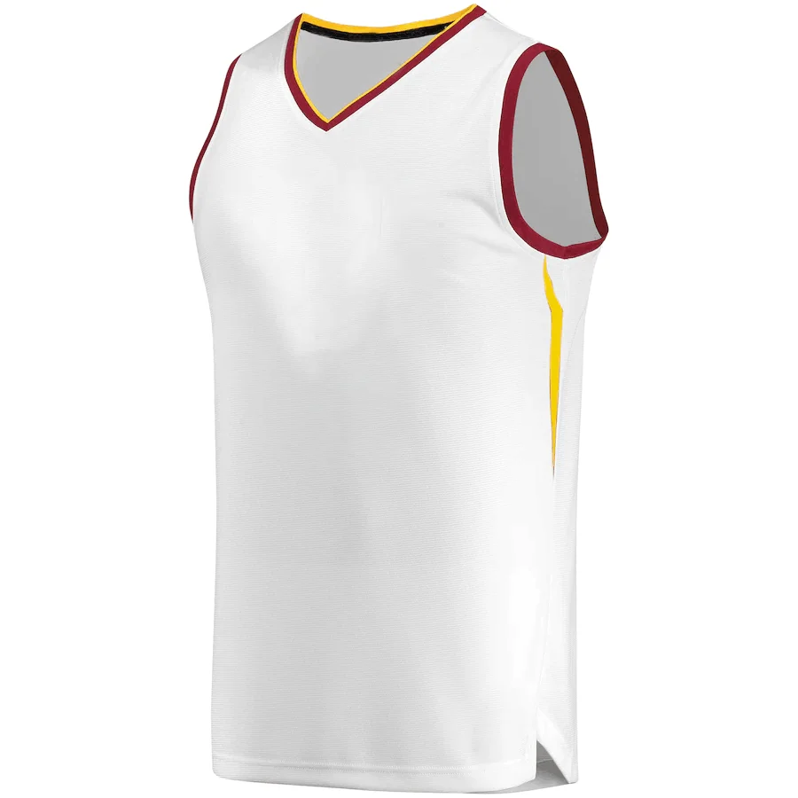 

2022 Men American Basketbal Jersey Cleveland Collin Sexton T-shirt White