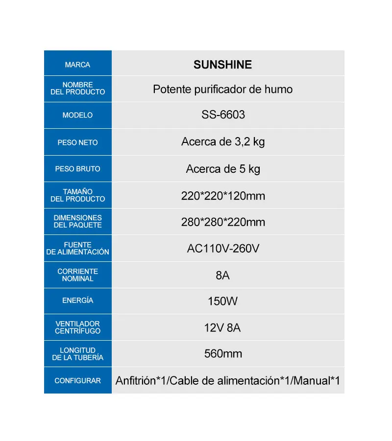 Мощный Очиститель дыма SUNSHINE, быстрое удаление дыма, эффективное удаление дыма, Мощное всасывание для припоя, лазерная работа для ремонта