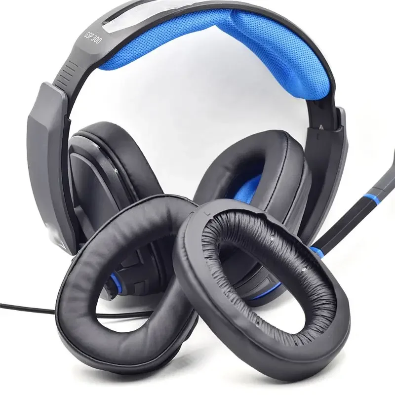 Фото Сменные амбушюры для игровых гарнитур Sennheiser GSP300 GSP301 GSP302 GSP303 GSP350 GSP370 GSP 300 301 302 303 350 370 №1