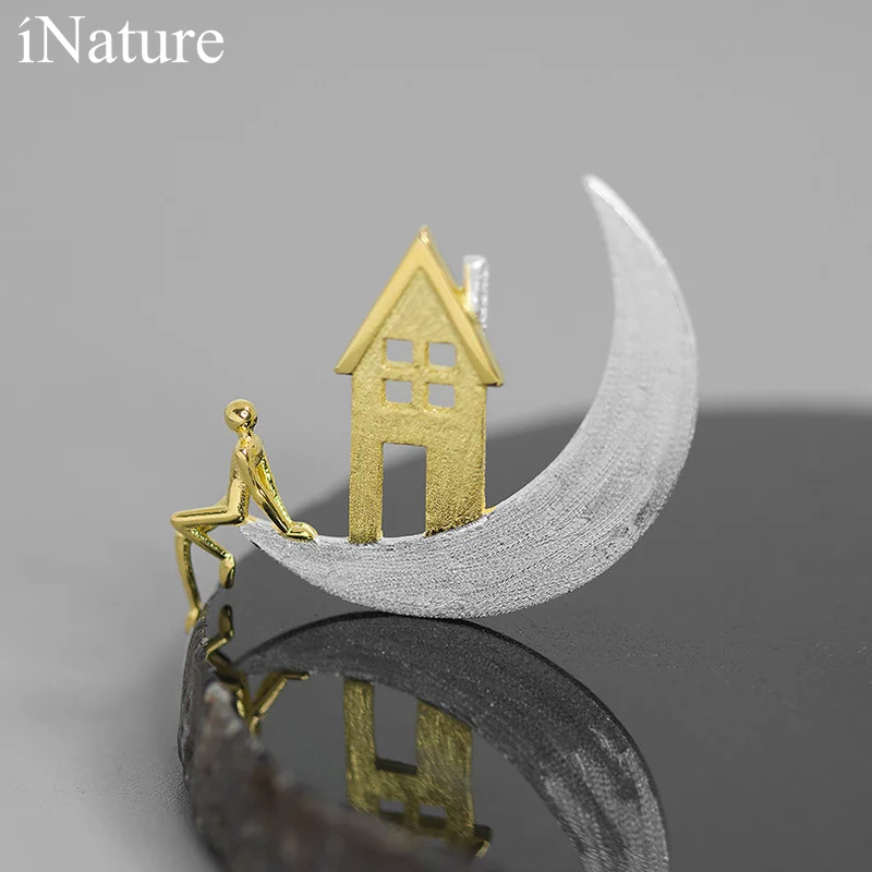 

Женская Брошь из серебра 925 пробы