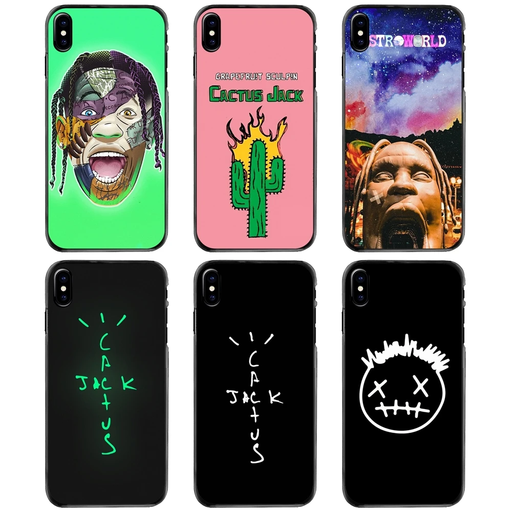 

Hard Phone Shell Case Cactus Jack Travis Scott Hiphop For Apple iPhone 11 12 13 14 Pro MAX Mini 5 5S SE 6 6S 7 8 Plus 10 X XR XS