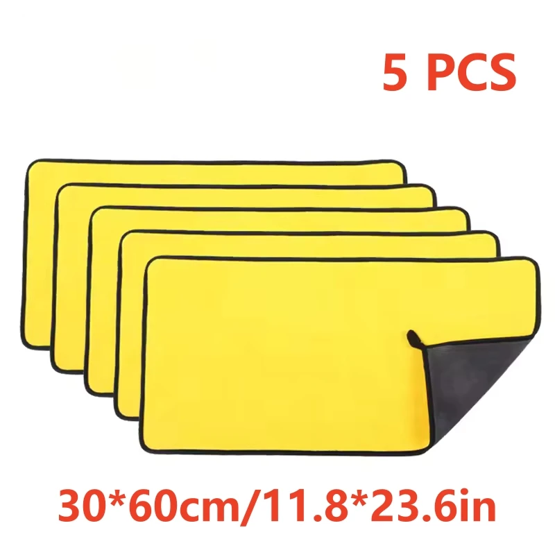 

Набор Двухслойных Полотенец Из Микрофибры, Толстые Плюшевые Салфетки Для Дома, Салона Автомобиля И Наружного Применения