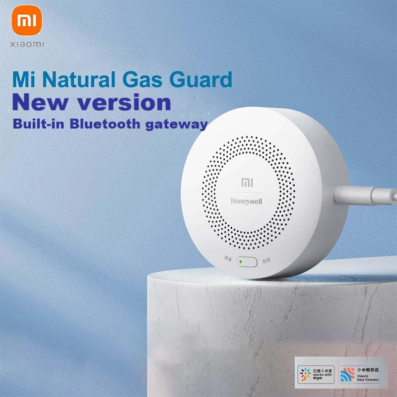 Xiaomi Mijia Wifi Natural Gas Sensor เครื่องตรวจจับบลูทูธ Gateway เชื้อเพลิงในครัวเรือนสมาร์ทสัญญาณเตือนแก๊สรั่ว Guard
