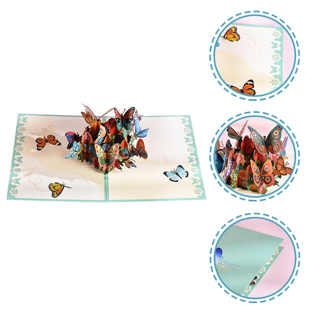 

Birthday Blessing Wedding Greeting 3D Greeting For Festival Birthday Anniversary